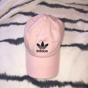 Unisex Baby Pink Adidas Hat. Worn once.